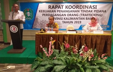 Rakor Kebijakan Penanganan Tindak Pidana Perdagangan Manusia
