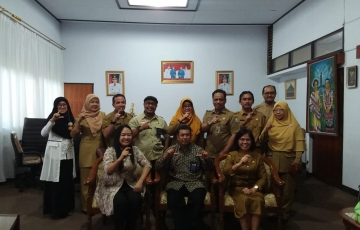 Kunjungan Tim Penilai dari Komisi Informasi