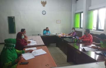 RAPAT TIM VERIFIKASI HIBAH DAN BANTUAN SOSIAL BIRO KESEJAHTERAAN RAKYAT SETDA PROV. KALBAR