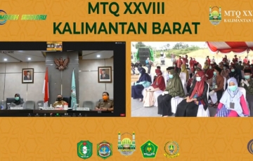 PENUTUPAN MTQ TINGKAT PROV. KALBAR XXVIII TAHUN 2020 DI KAB. SEKADAU