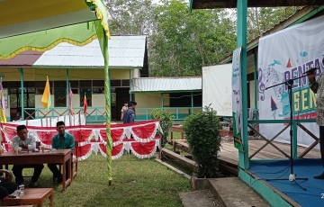 Kepala Biro Kesra Mewakili Gubernur Kalimantan Barat menghadiri Acara Harlah 3 Dekade Napak Tilas Al-FURQAN, Desa Bengkarek, Kec. Sungai Ambangah, Kab. Kubu Raya