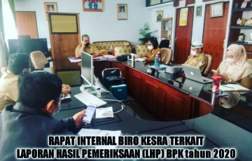 Rapat Internal Biro Kesejahteraan Rakyat