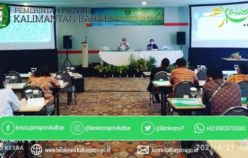  Rapat Kegiatan Pembinaan Tata Kelola Pasraman Program Bimbingan Masyarakat Hindu Tahun 2021