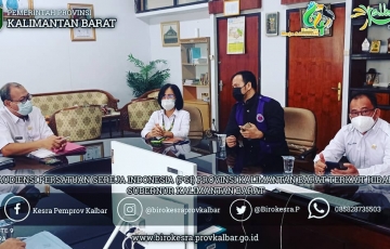 Audiensi Pengurus Persatuan Gereja Indonesia (PGI) Provinsi Kalimantan Barat